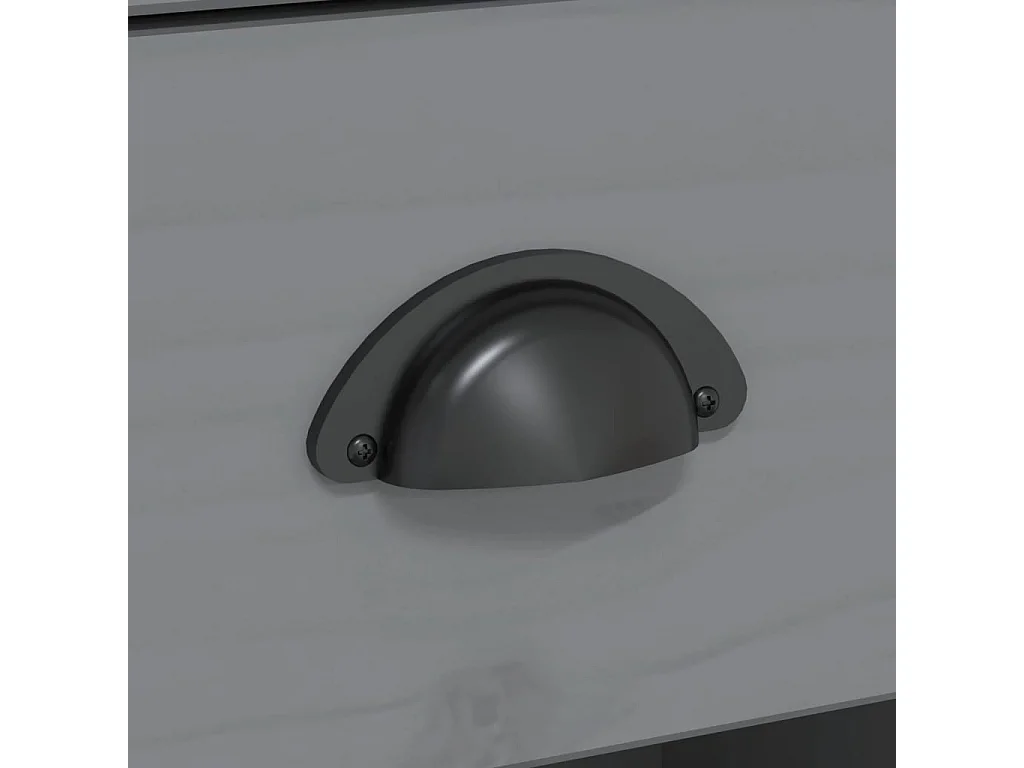 Table console BODO gris 90x34,5x73 bois de pin massif