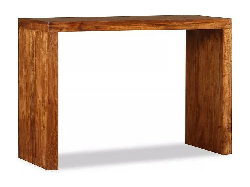 Console acacia massif finition sesham foncé Jama