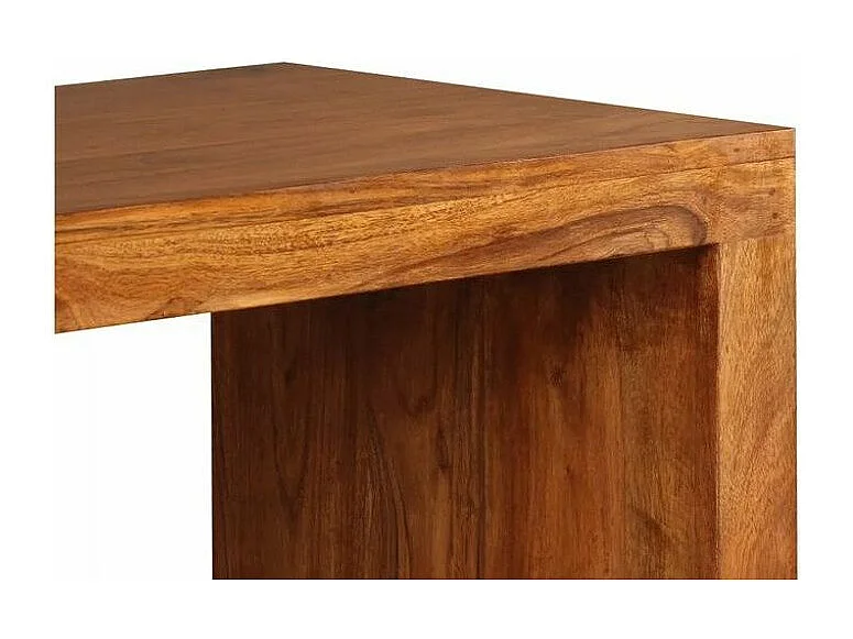 Console acacia massif finition sesham foncé Jama