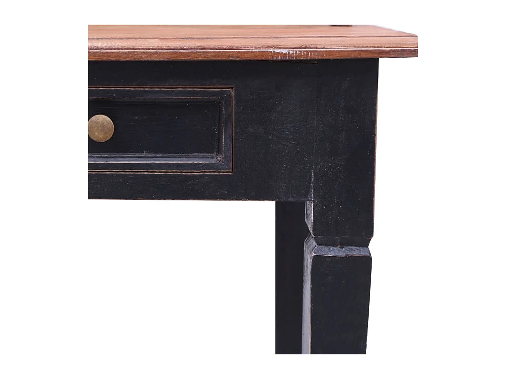 Bureau avec tiroirs 90x50x101 Bois de récupération solide 2