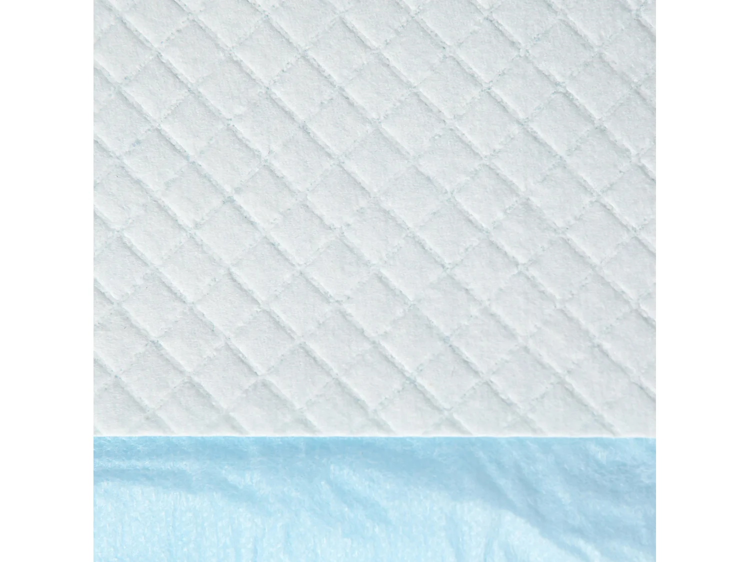 PawHut Resguardos de Treino para Animais de Estimação - 80 Unidades Absorventes 45x60 cm com 6 Camadas e Superfície Secagem Rápida Azul