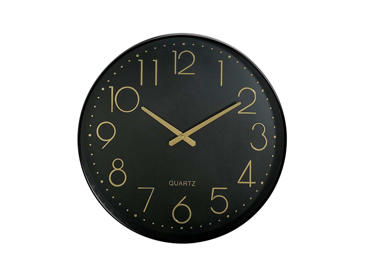 Horloge color block noir 50.9cm