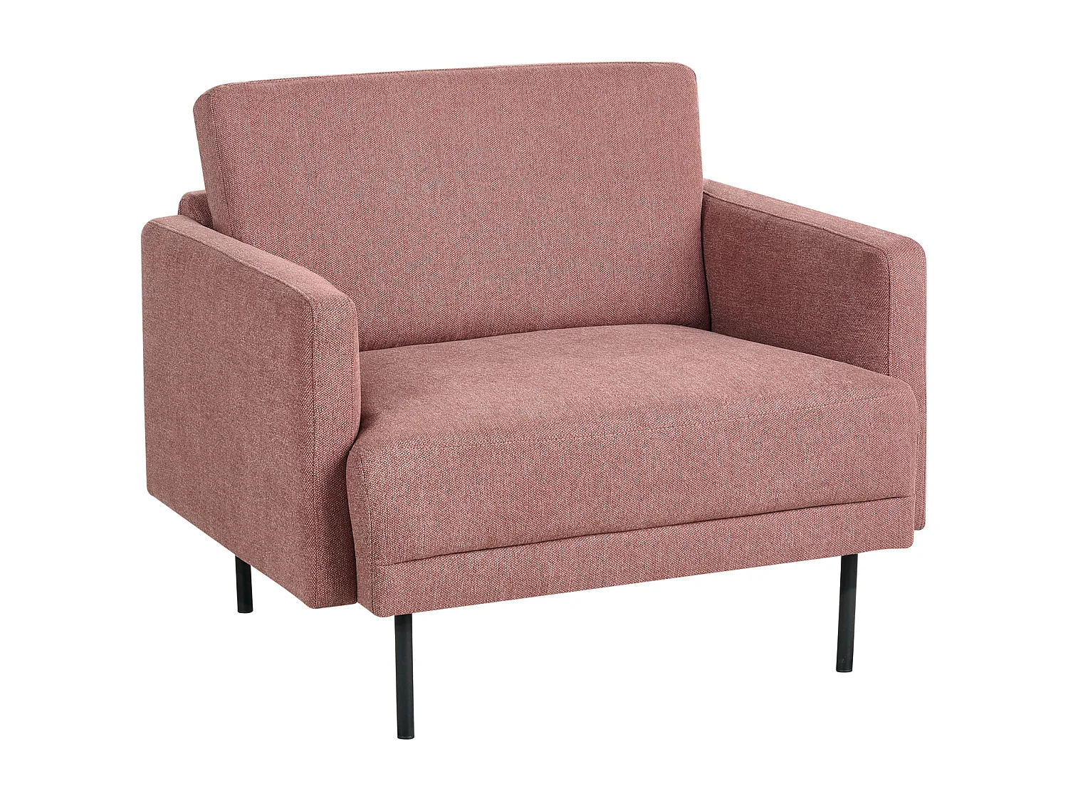 Sillón BREDA Tela Rosa