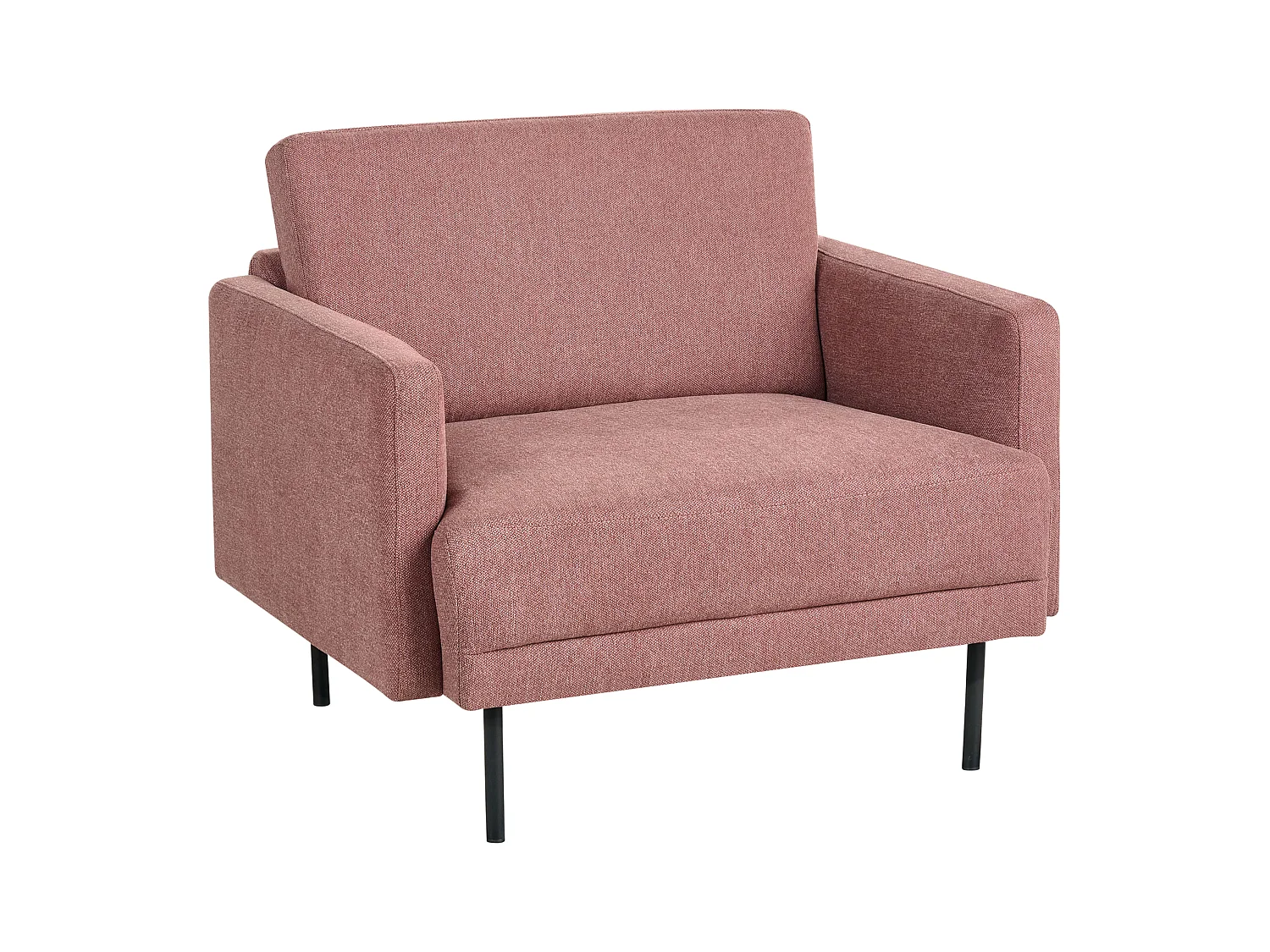 Fauteuil BREDA Tissu Rose