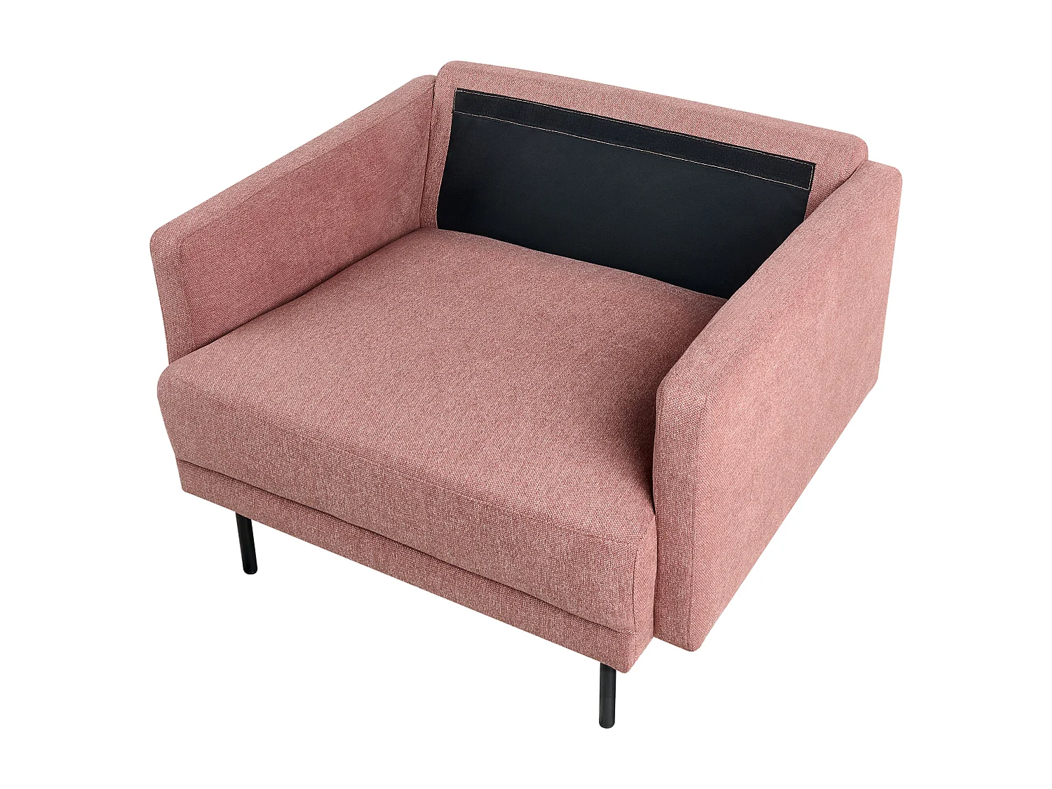 Sillón BREDA Tela Rosa