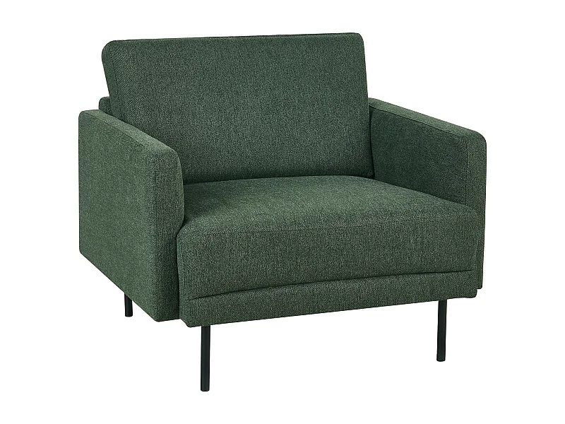 Sillón BREDA Tela Verde oscuro