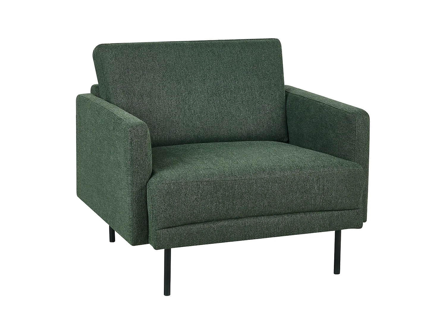 Fauteuil BREDA Tissu Vert foncé