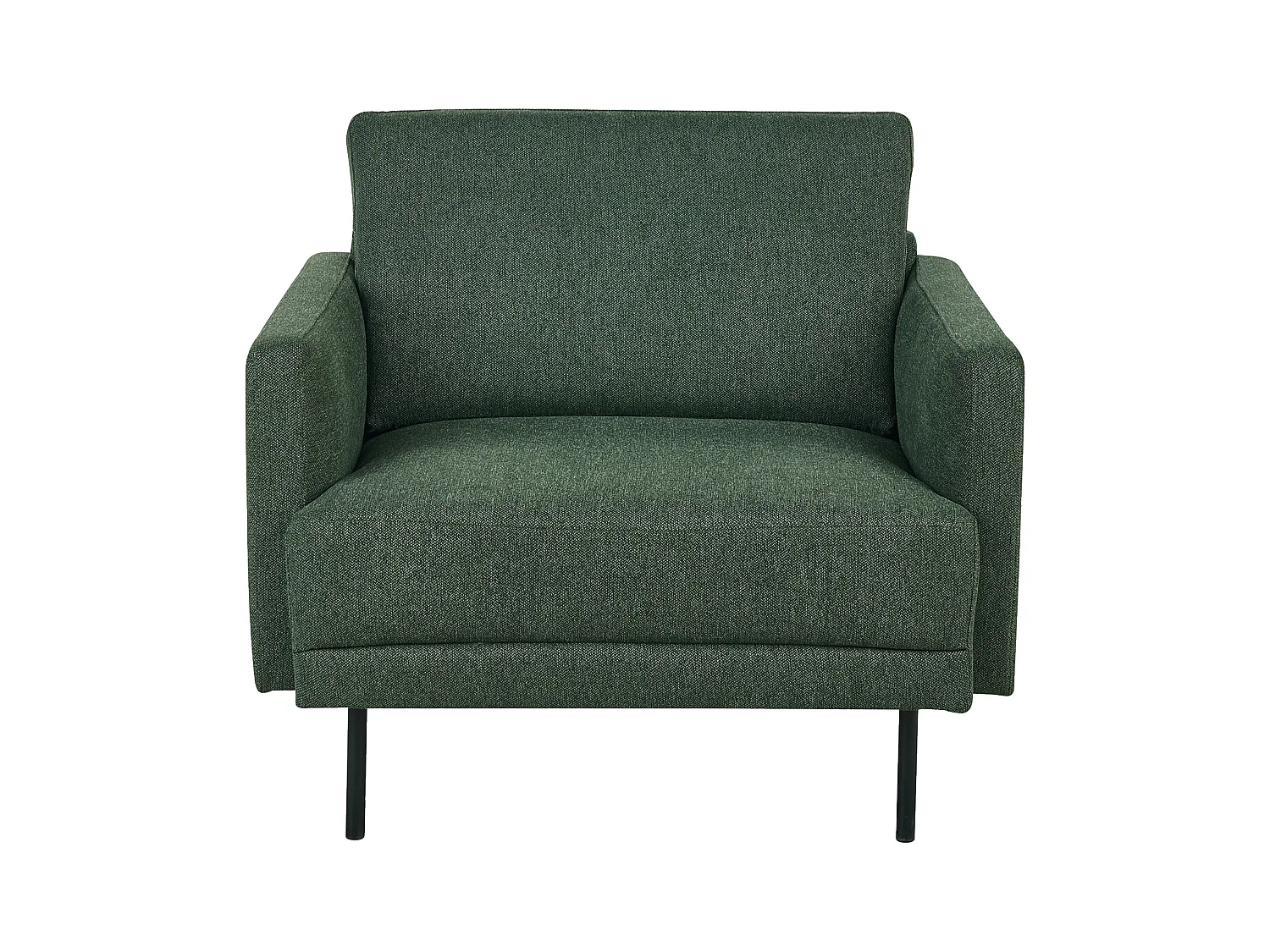 Fauteuil BREDA Tissu Vert foncé