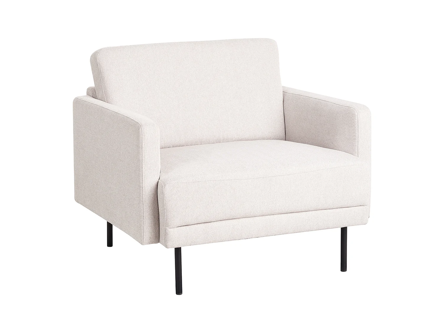 Fauteuil BREDA Tissu Beige clair