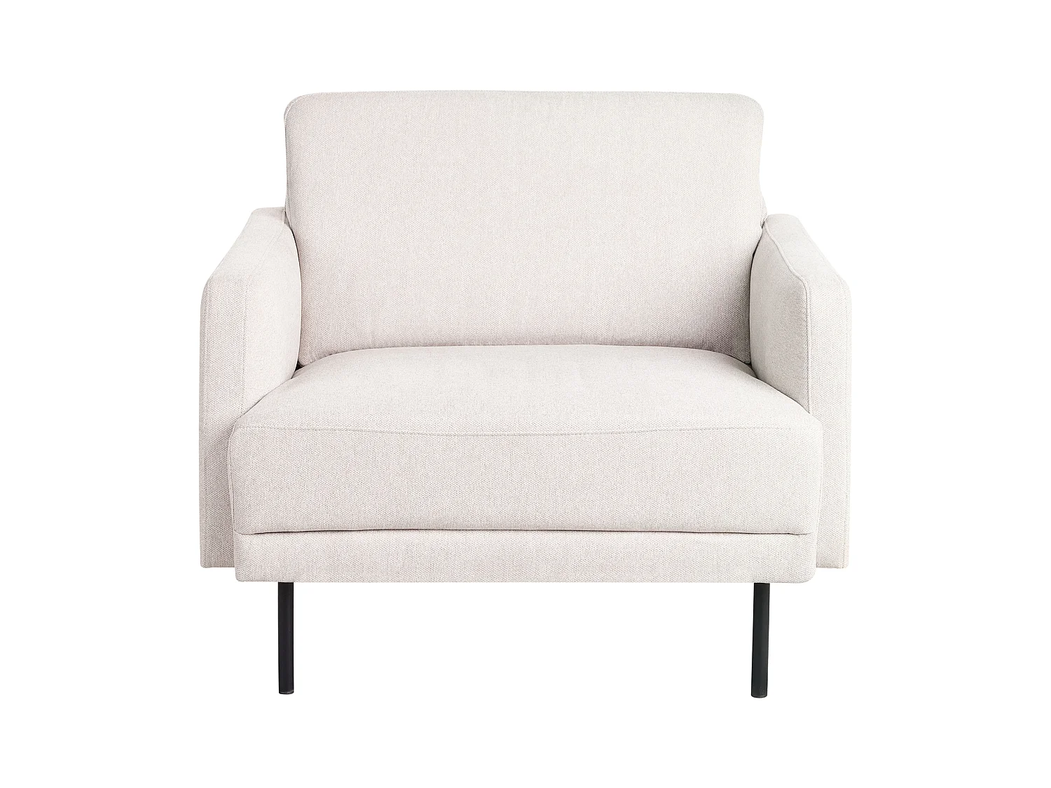 Fauteuil BREDA Tissu Beige clair