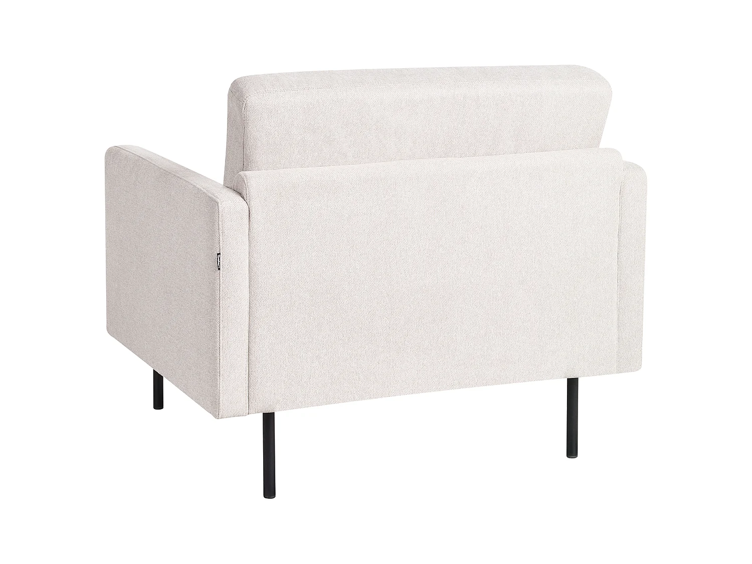 Poltrona BREDA Tessuto Beige chiaro
