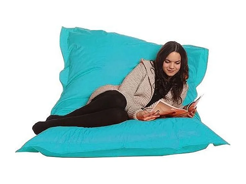 Parya - Grote Zitzak - Nylon - Zitzakfauteuil - Woonkamerzitzak - Turquoise