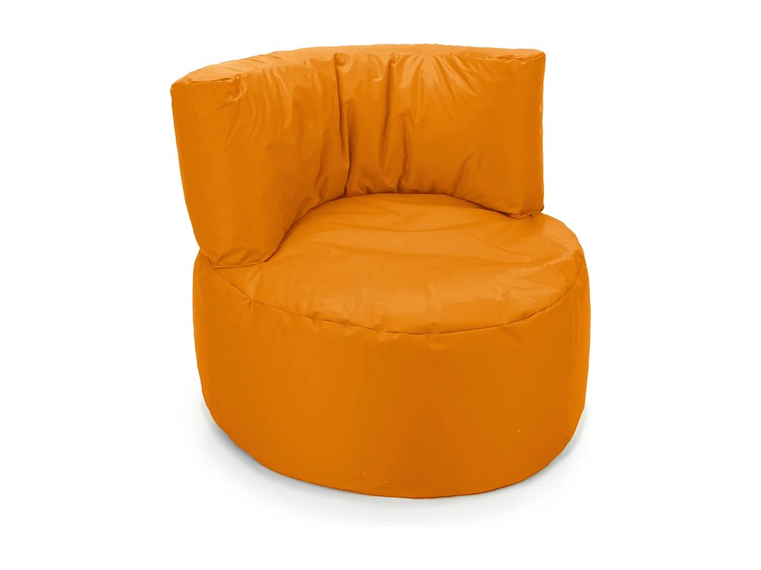 Parya - Zitzak Stoel Junior - Oranje - 70 x 50 cm - Kinderstoel met Vulling