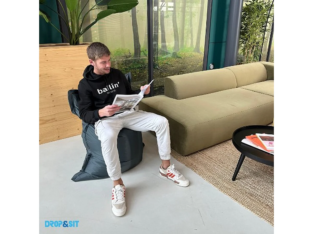 Parya Zitzak - Grijs - 100x150 cm - Voor binnen en buiten