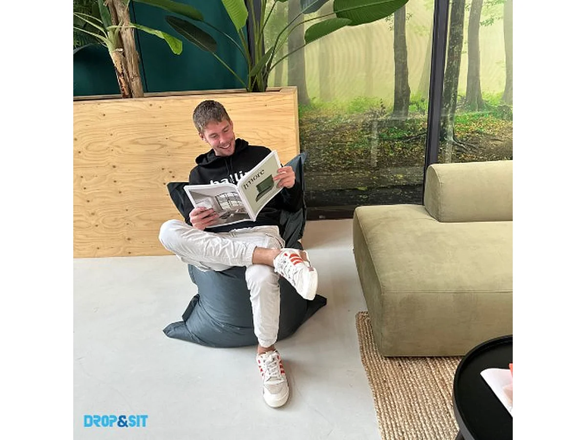 Parya Zitzak - Grijs - 100x150 cm - Voor binnen en buiten