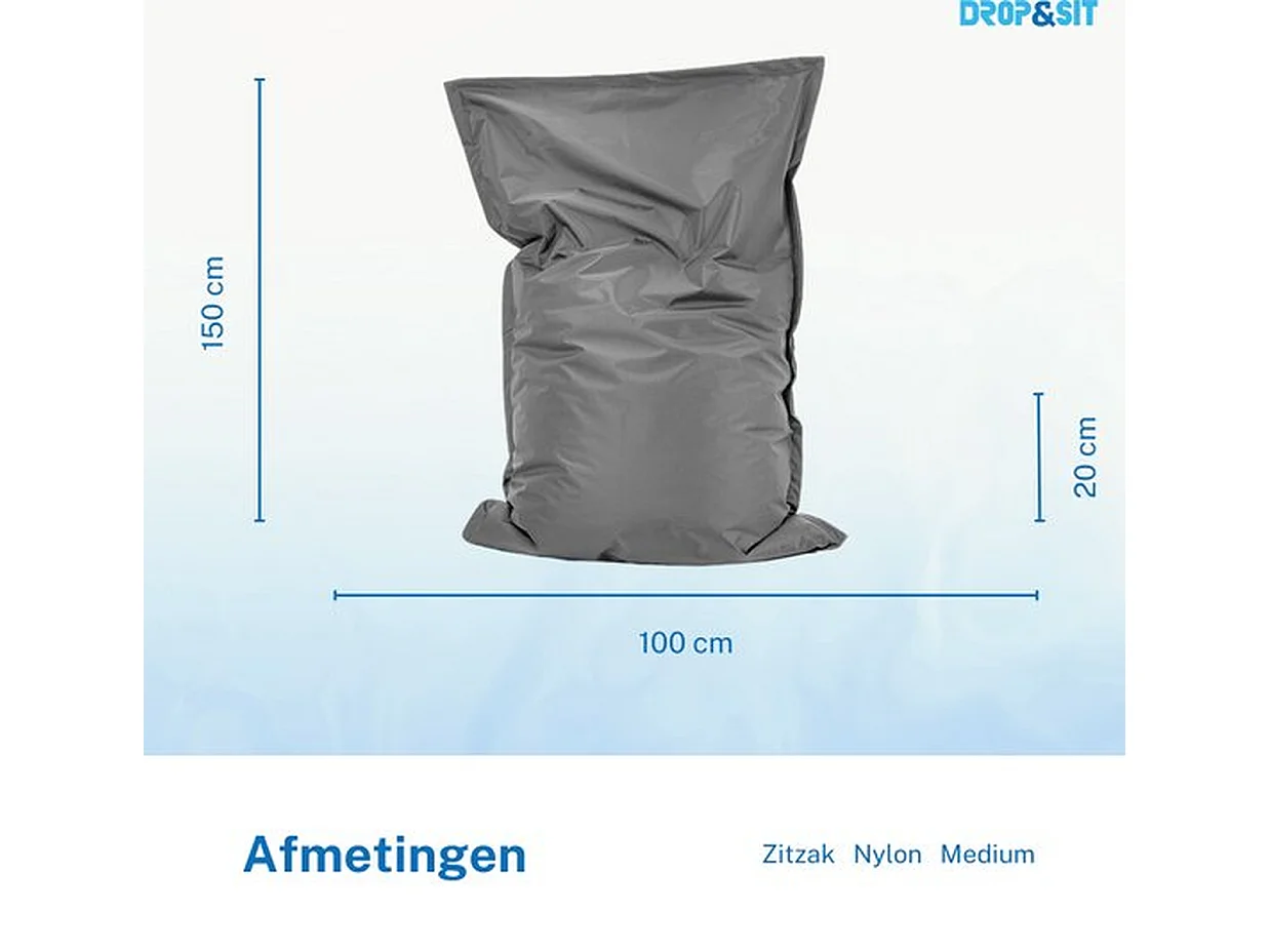 Parya Zitzak - Grijs - 100x150 cm - Voor binnen en buiten