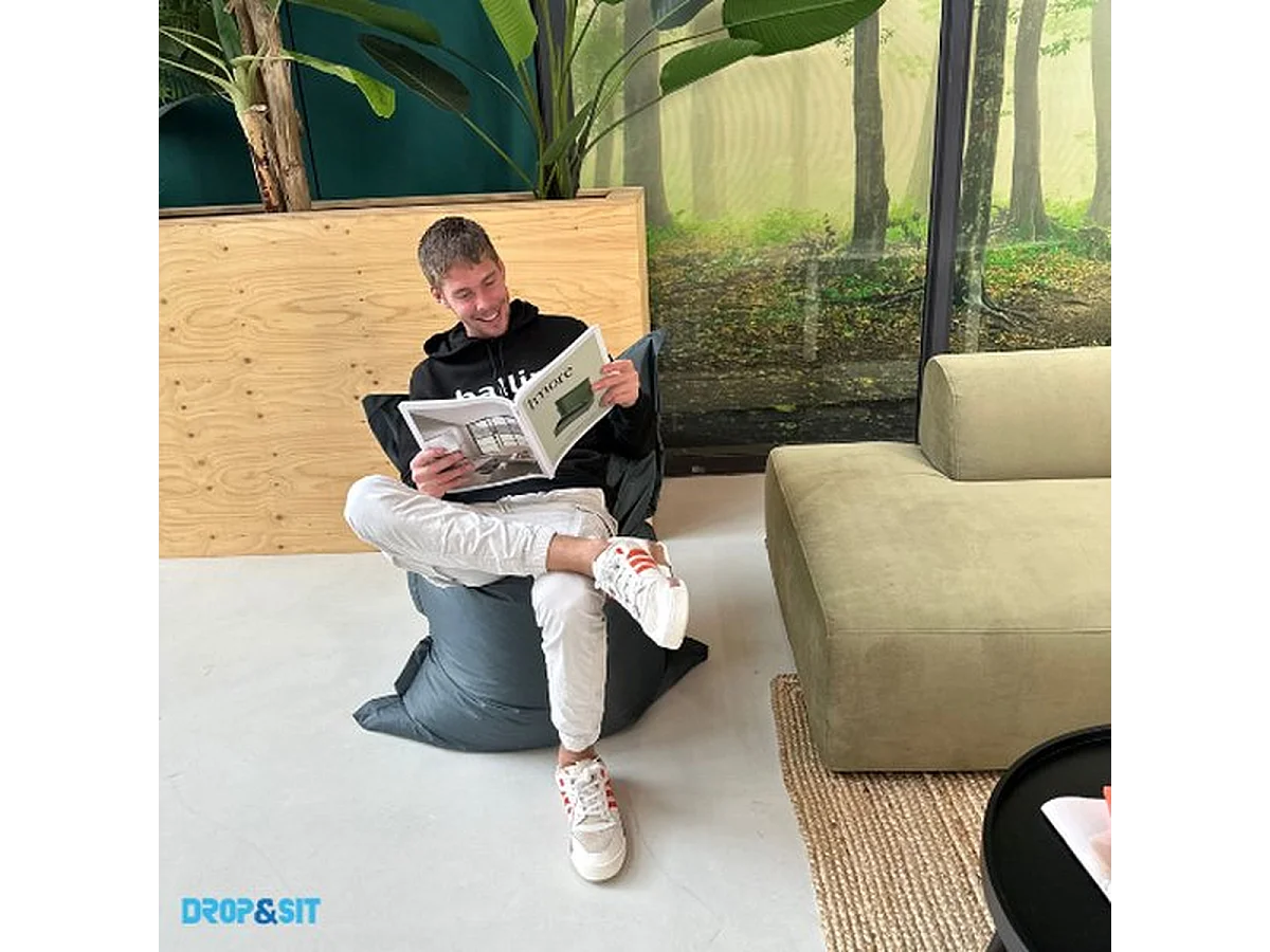 Parya Zitzak - Grijs - 100x150 cm - Voor binnen en buiten