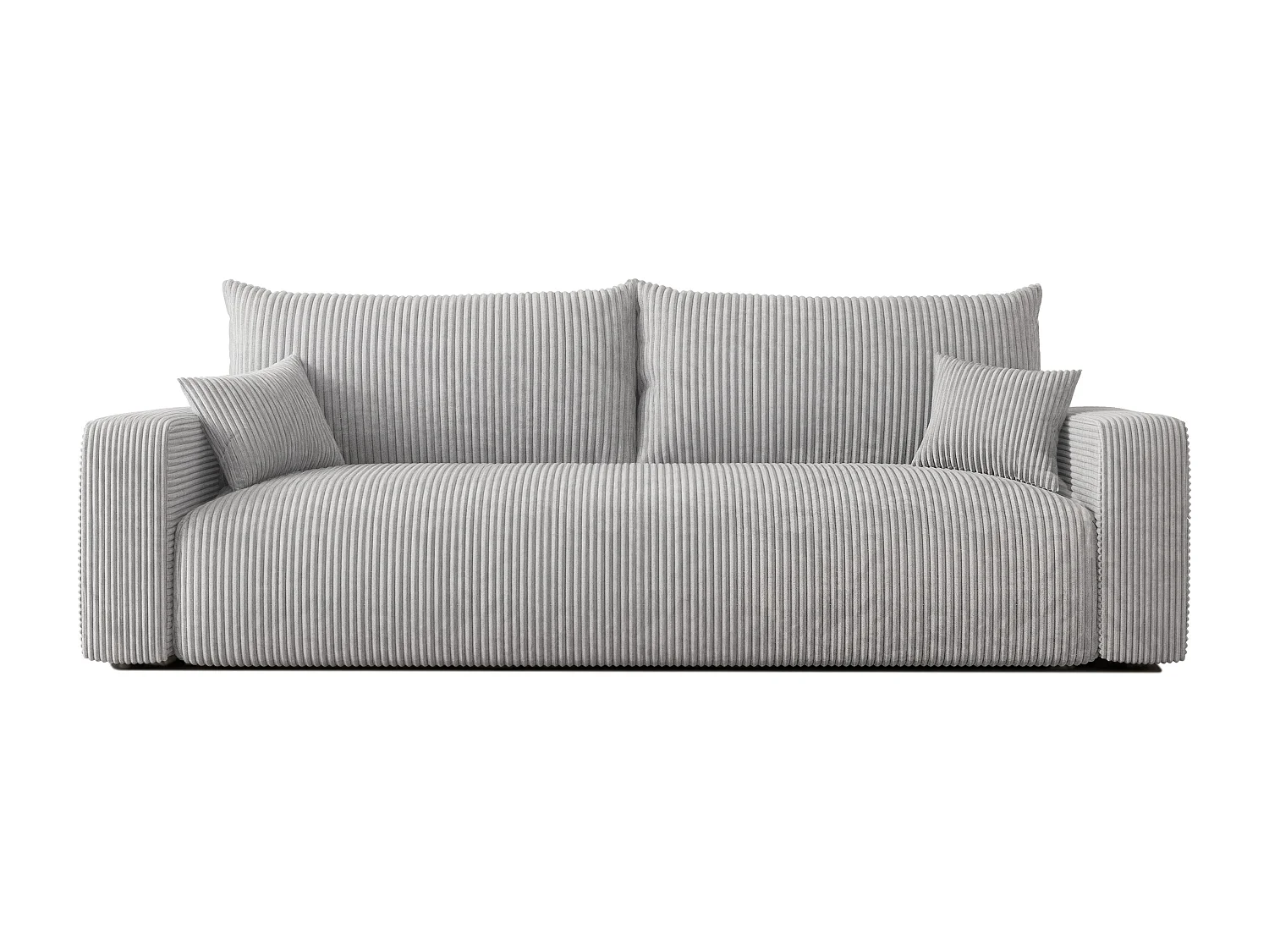 Canapé avec fonction couchage, Gris clair