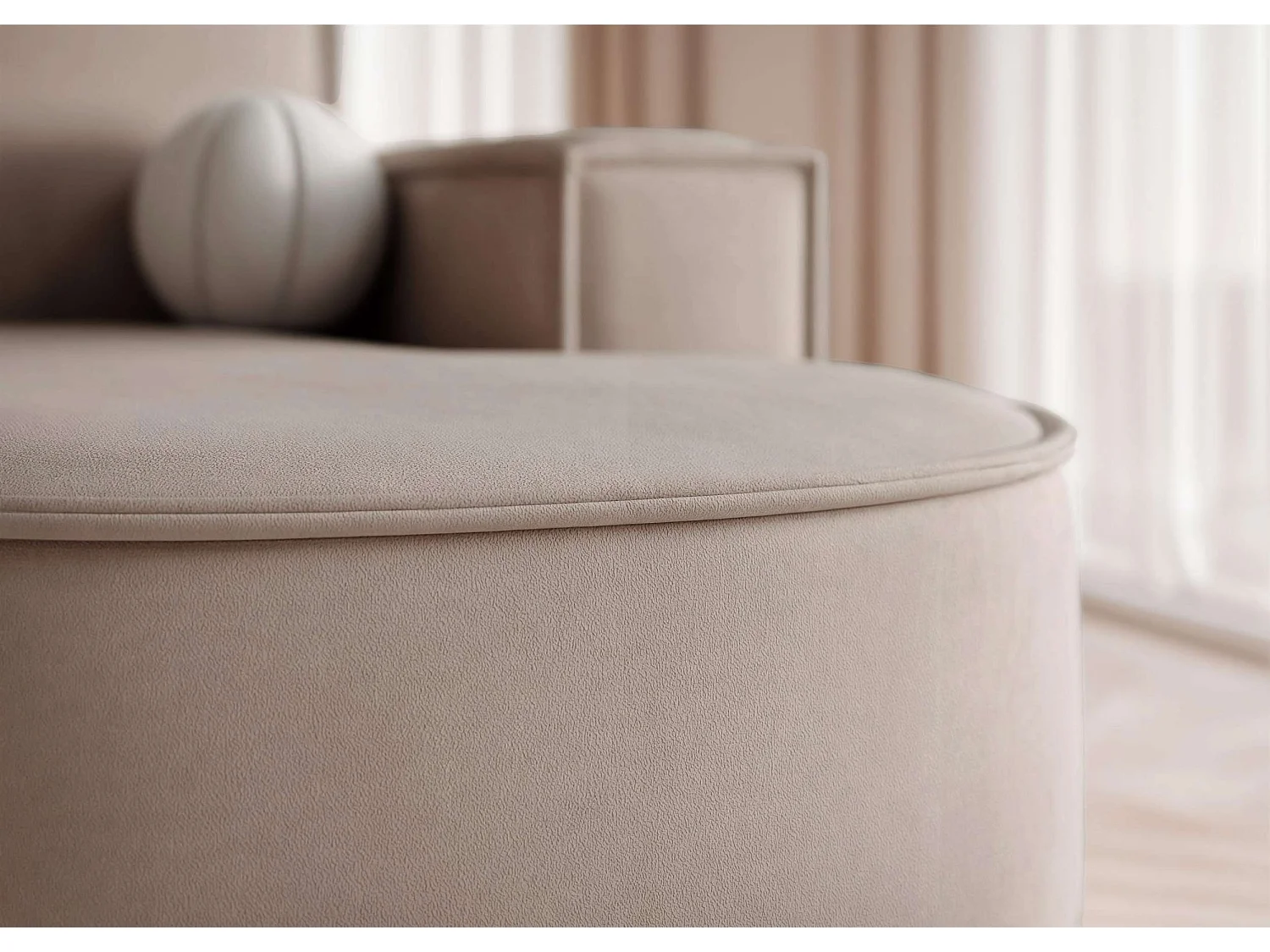 Canapé avec fonction couchage, Marron