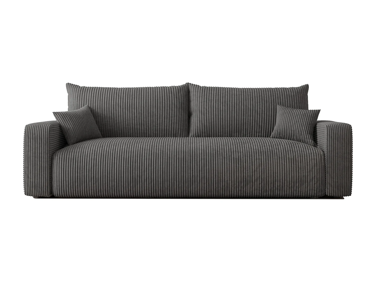 Canapé avec fonction couchage, Anthracite