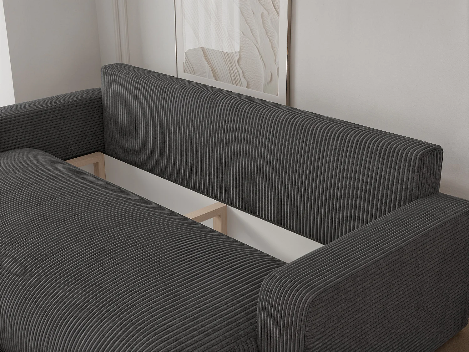 Canapé trois places avec fonction de couchage PIANO