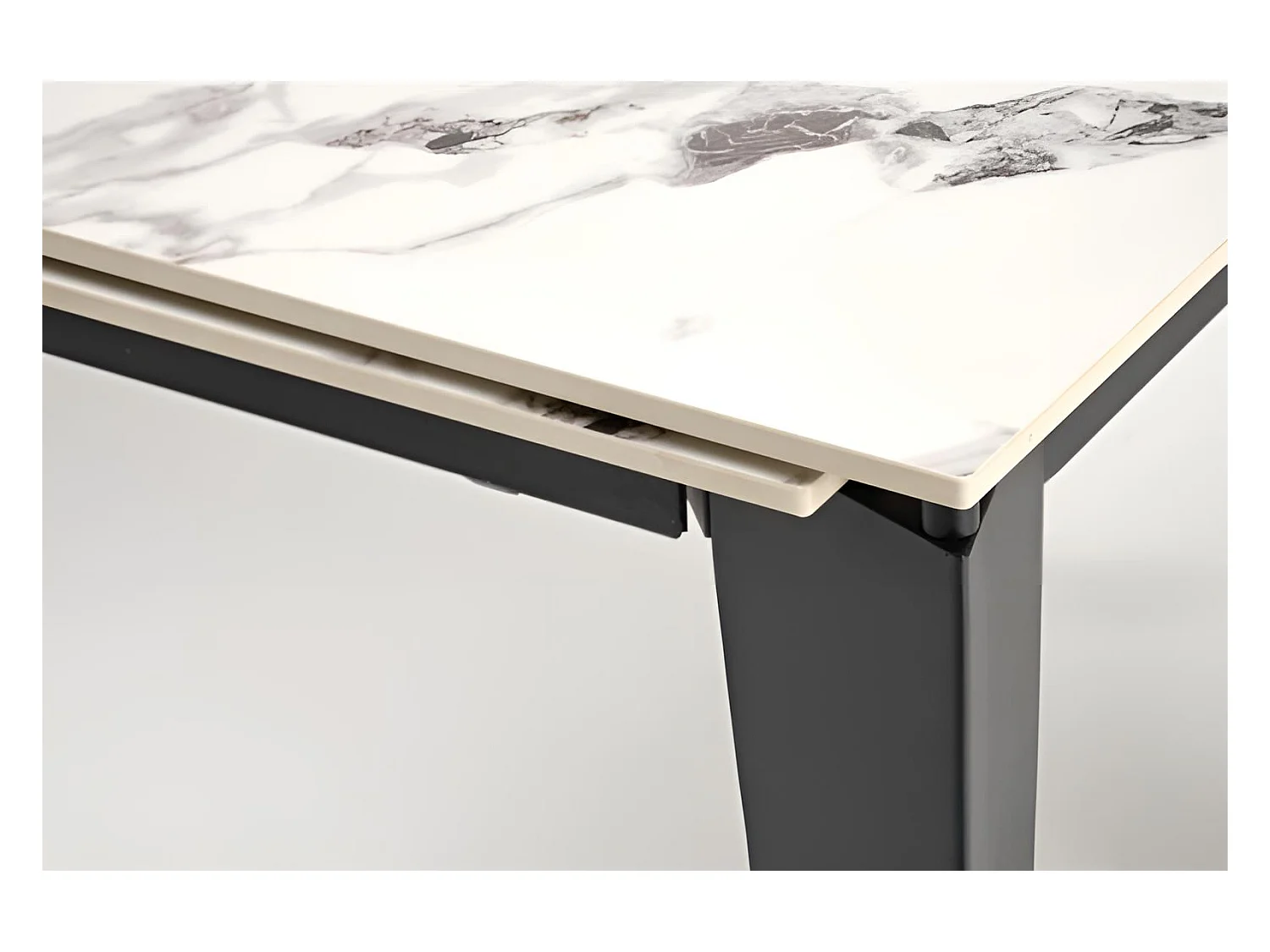 Chaise Mike/Housse en velours/Gris/Vert