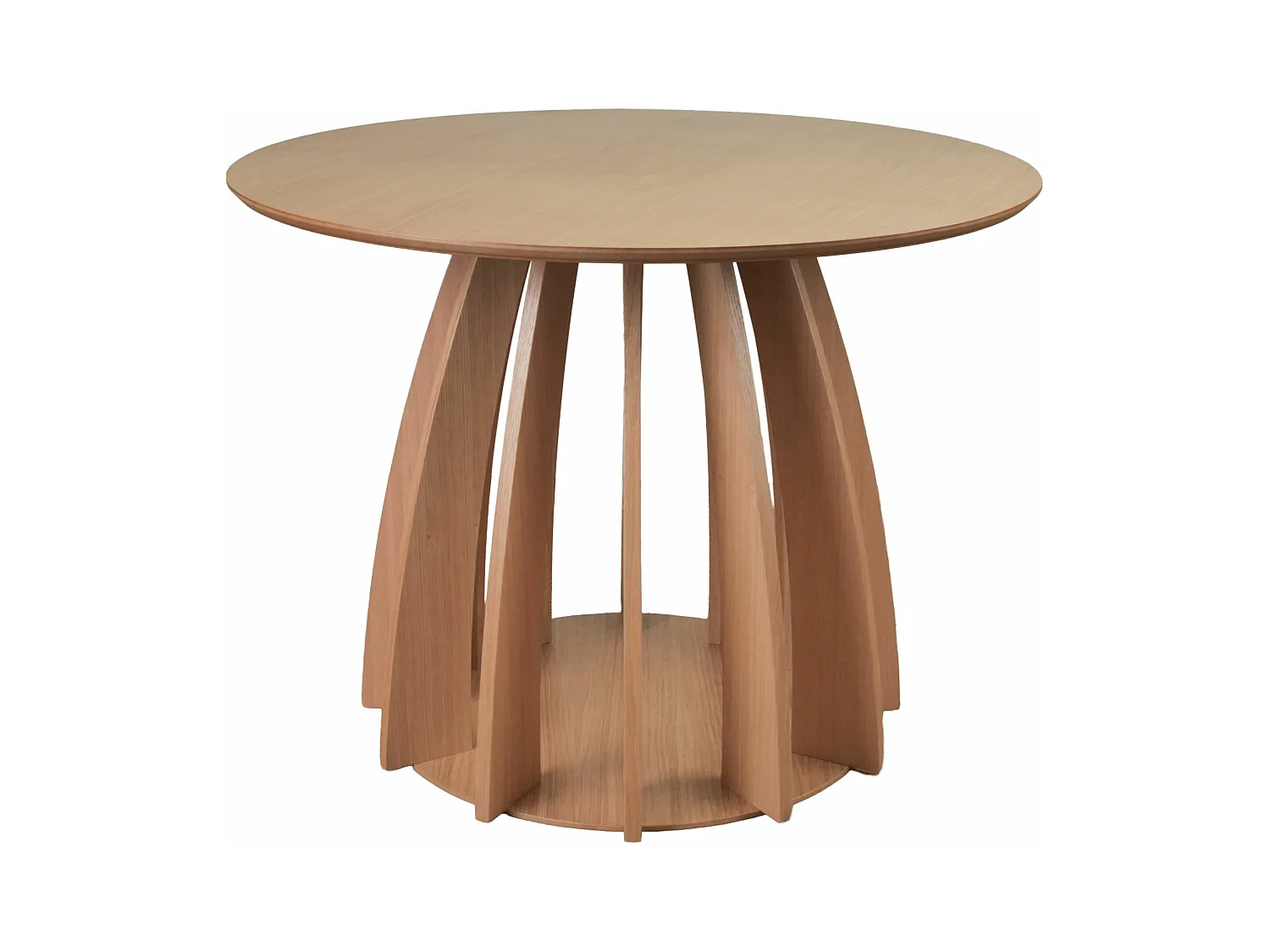 Table à manger – Couleur chêne – Ø100 cm – DICIFFY