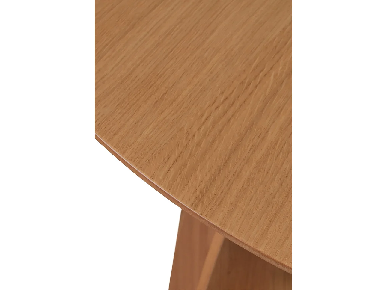Table à manger – Couleur chêne – Ø100 cm – DICIFFY