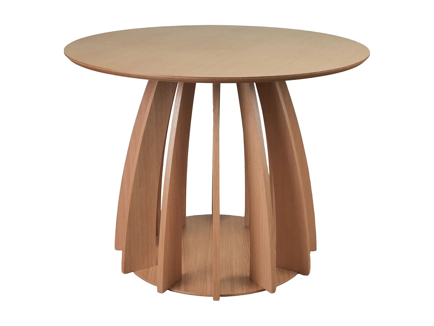 Table à manger – Couleur chêne – Ø100 cm – DICIFFY