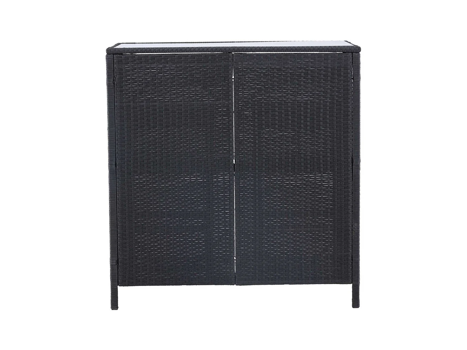 Ensemble bar et 2 tabourets de jardin Knock