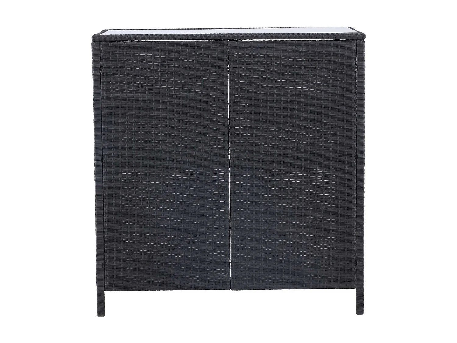 Ensemble bar et 2 tabourets de jardin Knock