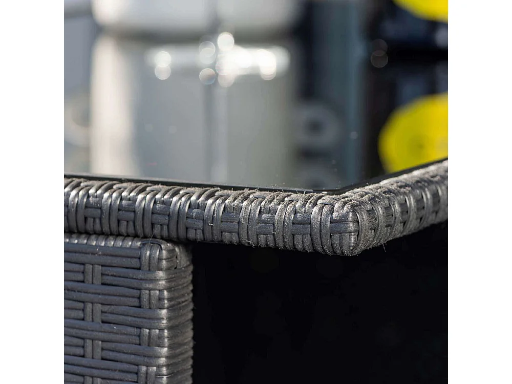 Ensemble bar et 2 tabourets de jardin Knock