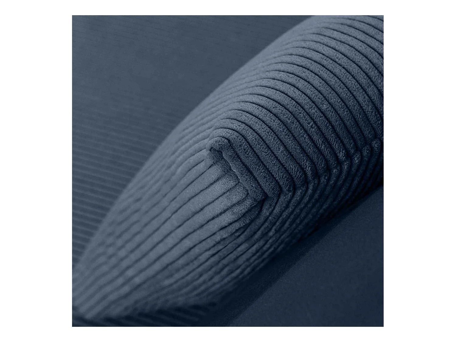 Canapé convertible avec fonction de couchage NAPI - 3 places - avec coussins - Bleu marine