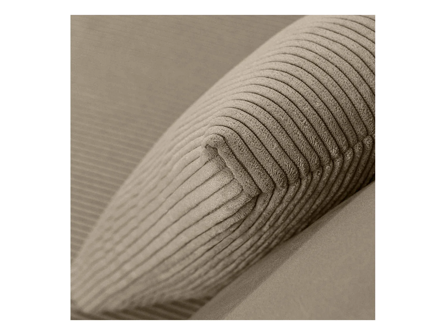 Canapé convertible avec fonction de couchage NAPI - 3 places - avec coussins - Beige