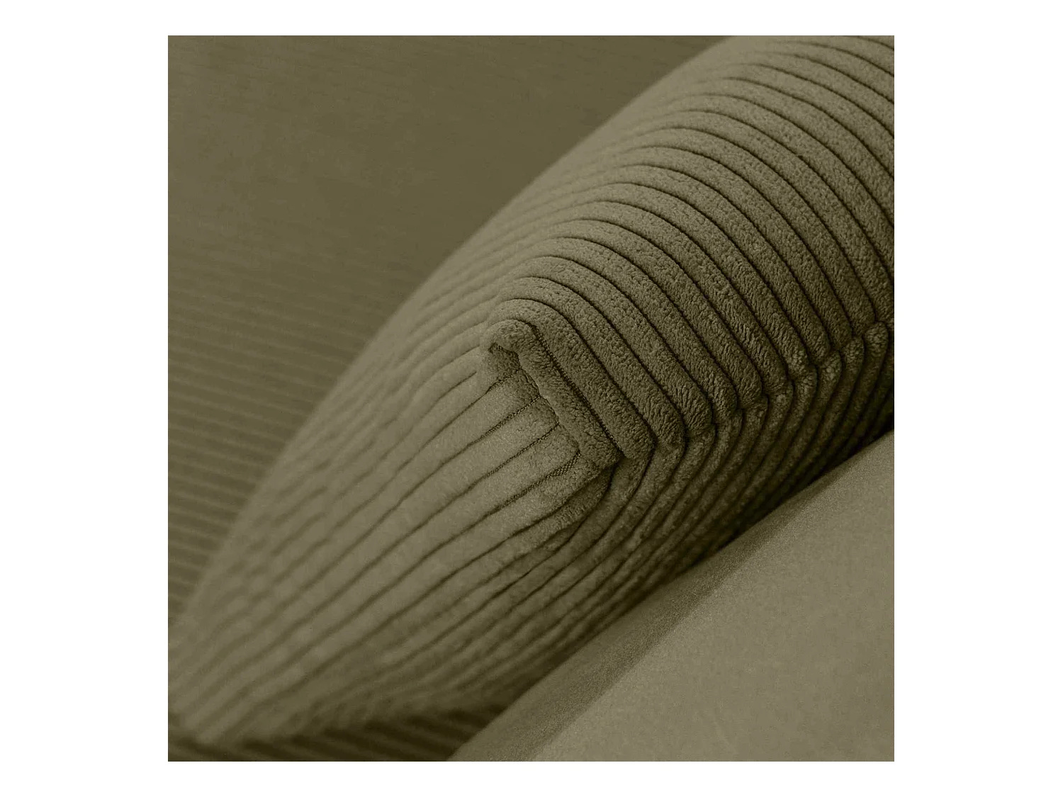 Canapé convertible avec fonction de couchage NAPI - 3 places - avec coussins - Olive