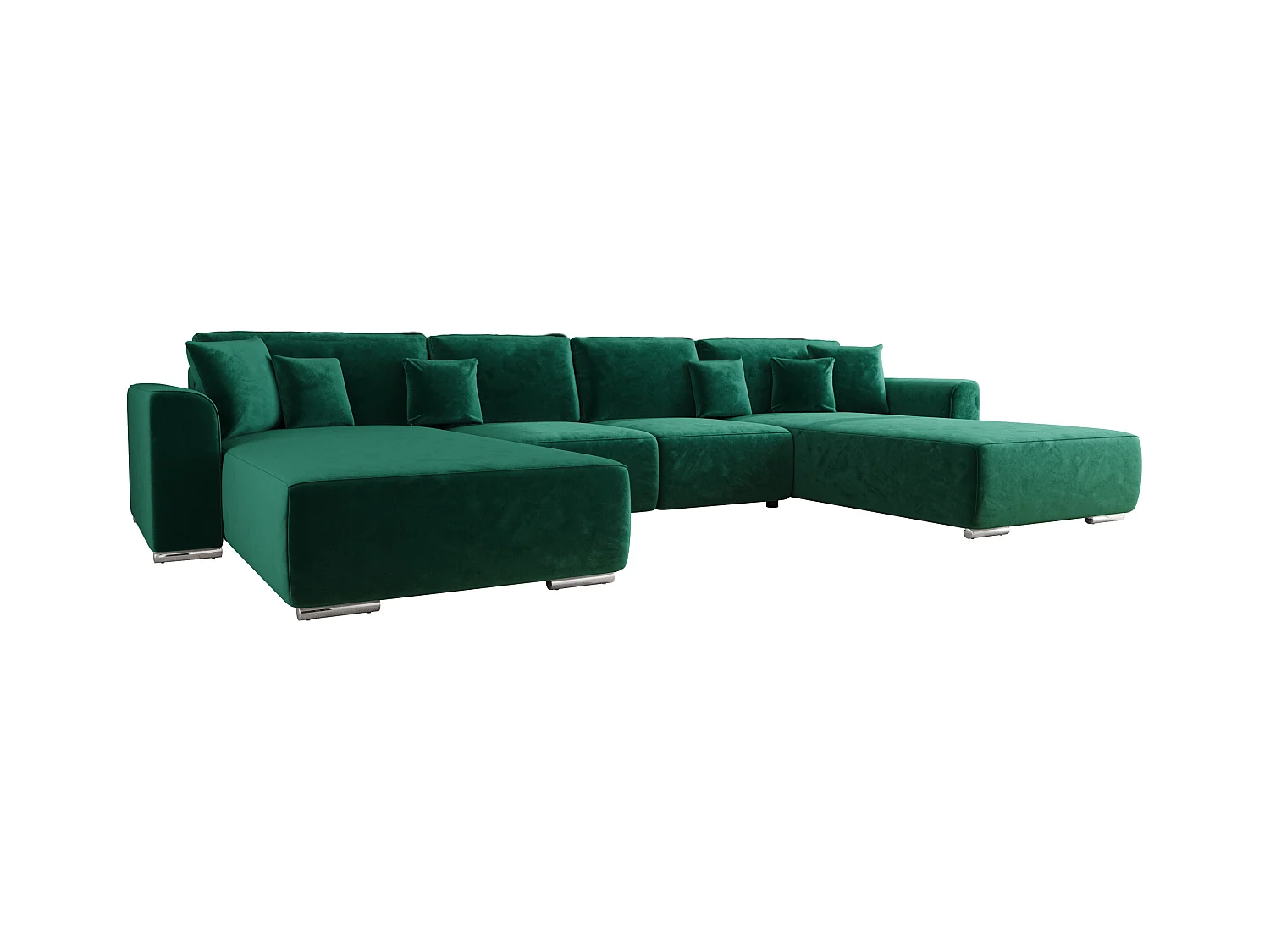 BEDANTE Ecksofa mit Schlaffunktion GUSTO U Monolith 37