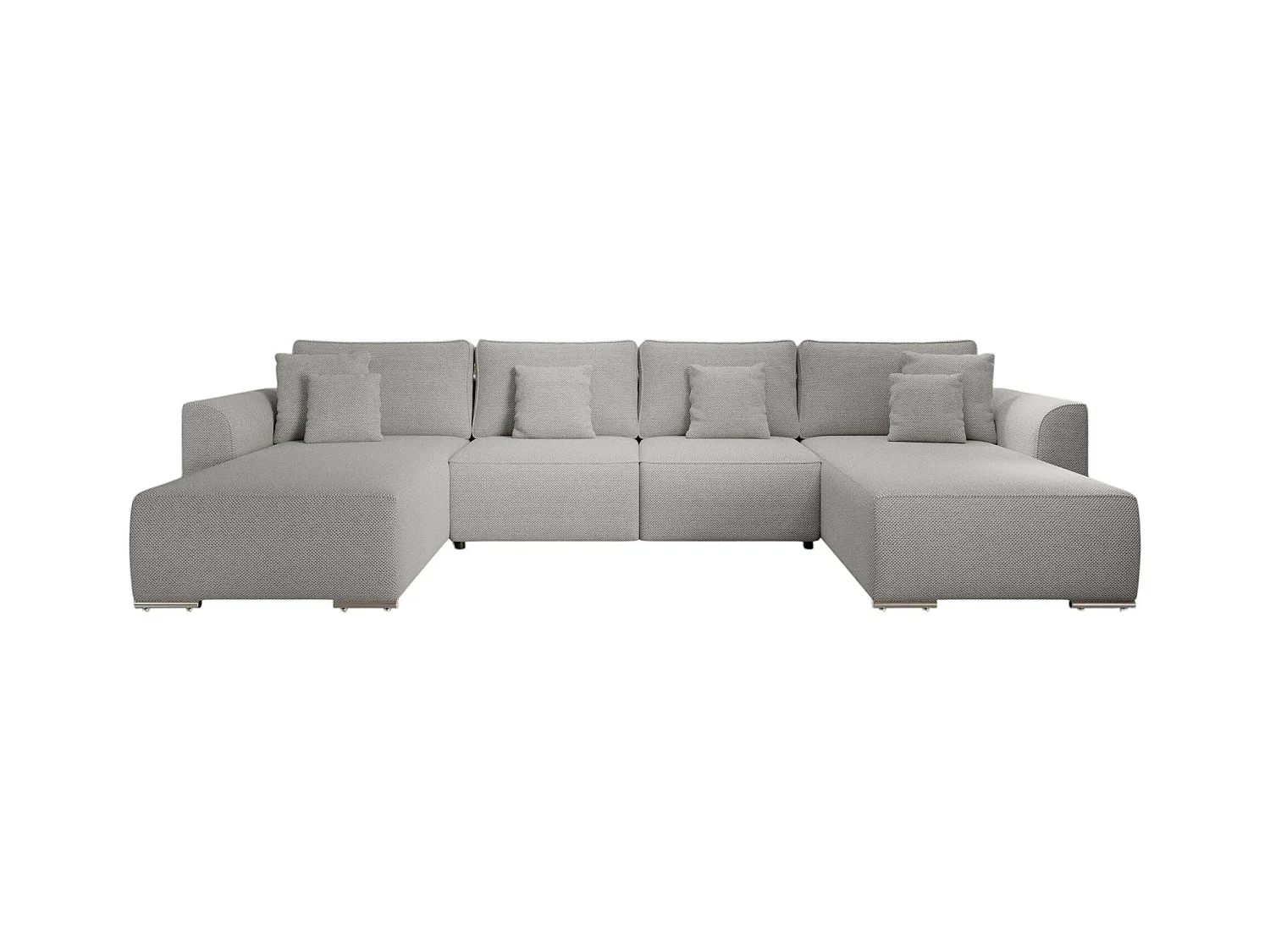 BEDANTE Ecksofa mit Schlaffunktion GUSTO U Curio 80