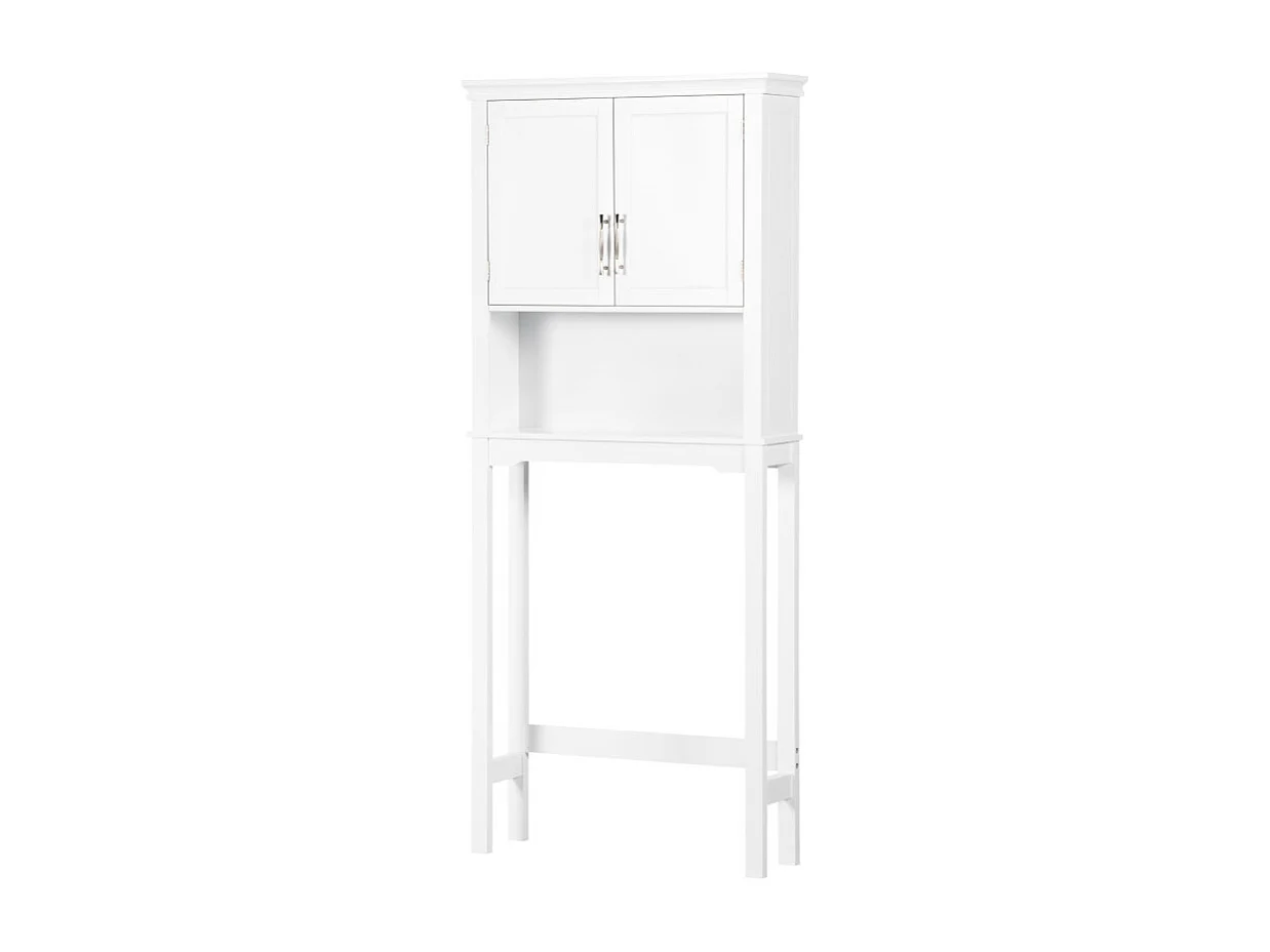 Meuble WC dessus de toilette PARDY blanc