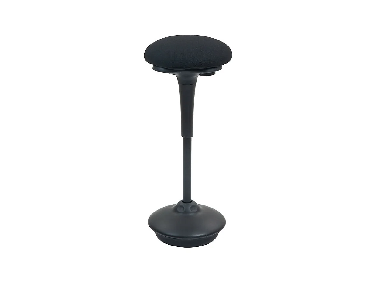Tabouret oscillant ergonomique PLAYTON noir