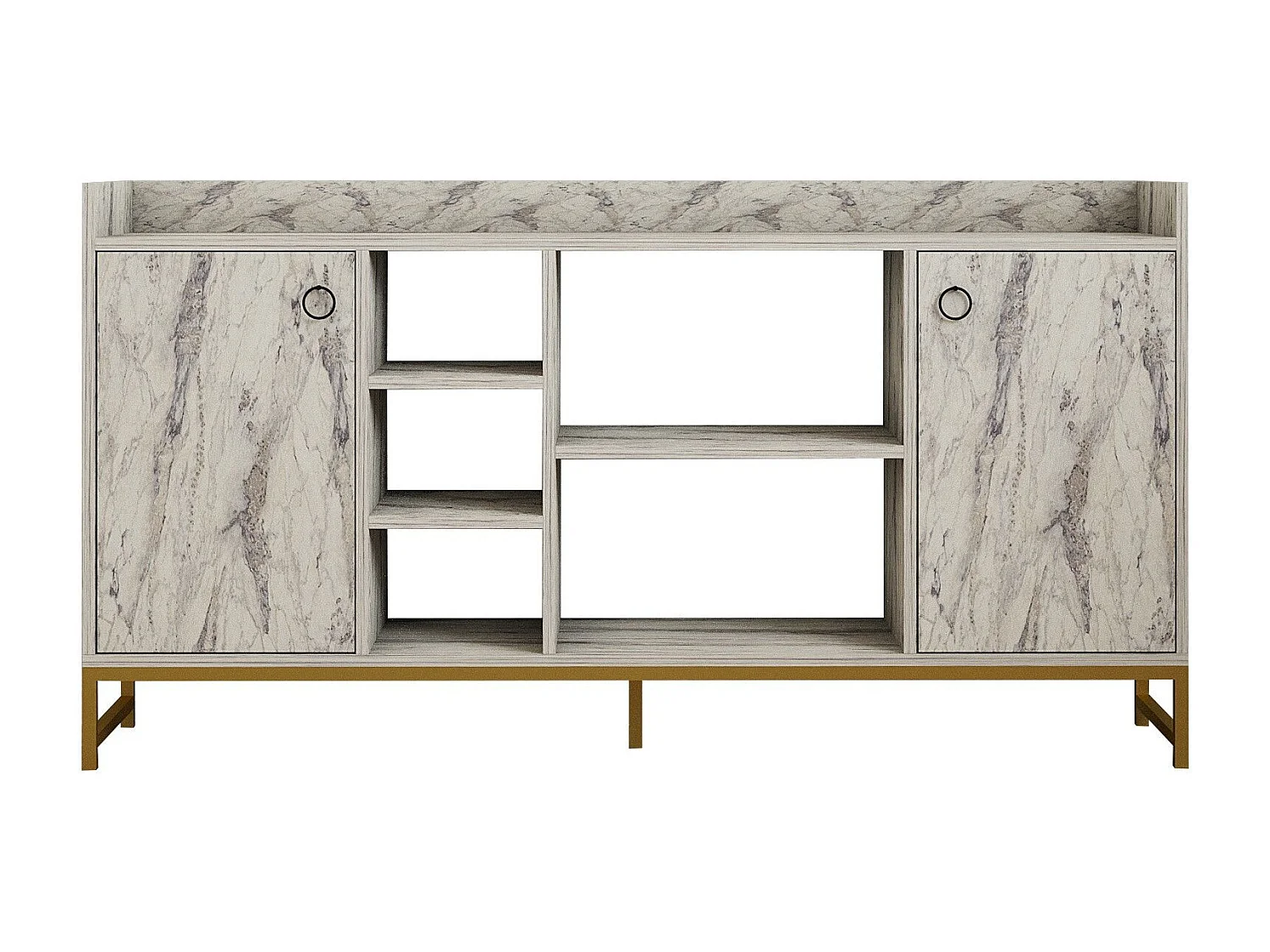 Aparador em mármore freesia – 160cm x 85cm x 40cm – Mármore