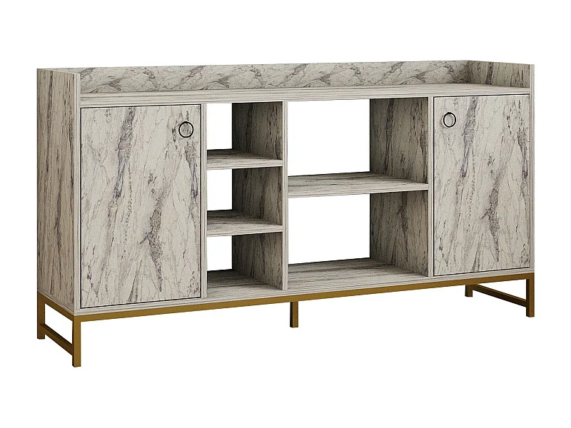 Aparador em mármore freesia – 160cm x 85cm x 40cm – Mármore
