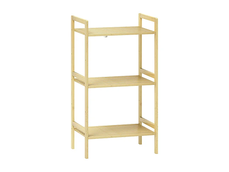 Etagères salle de bains de bains BELAMY bambou 