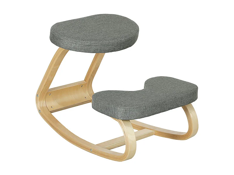 Chaise ergonomique à genoux CABOR grise