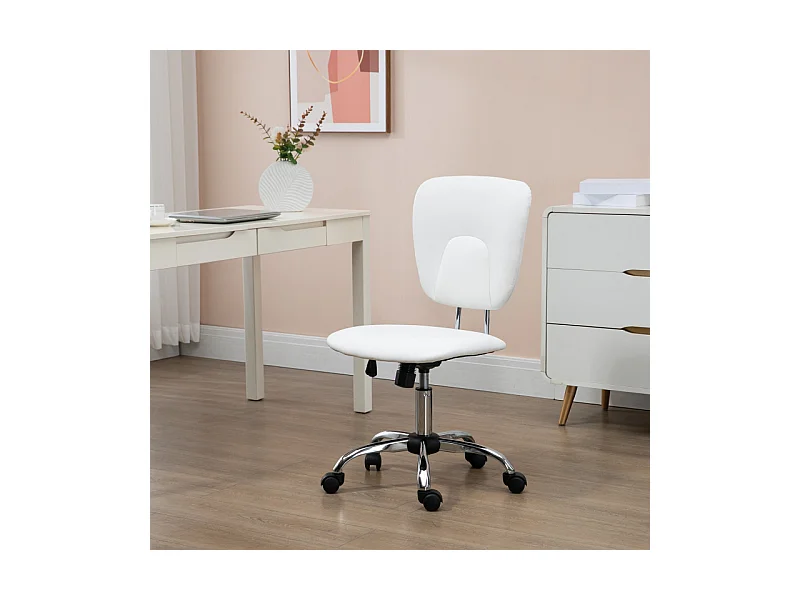 Chaise de bureau SALTY blanche