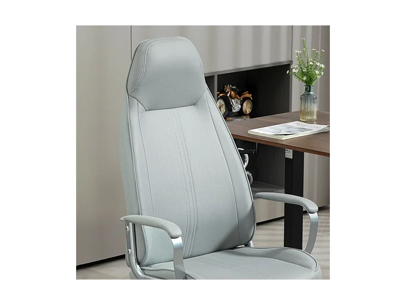Fauteuil de bureau design LEXA gris