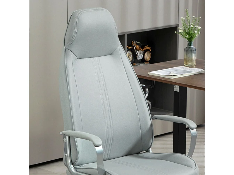 Fauteuil de bureau design LEXA gris