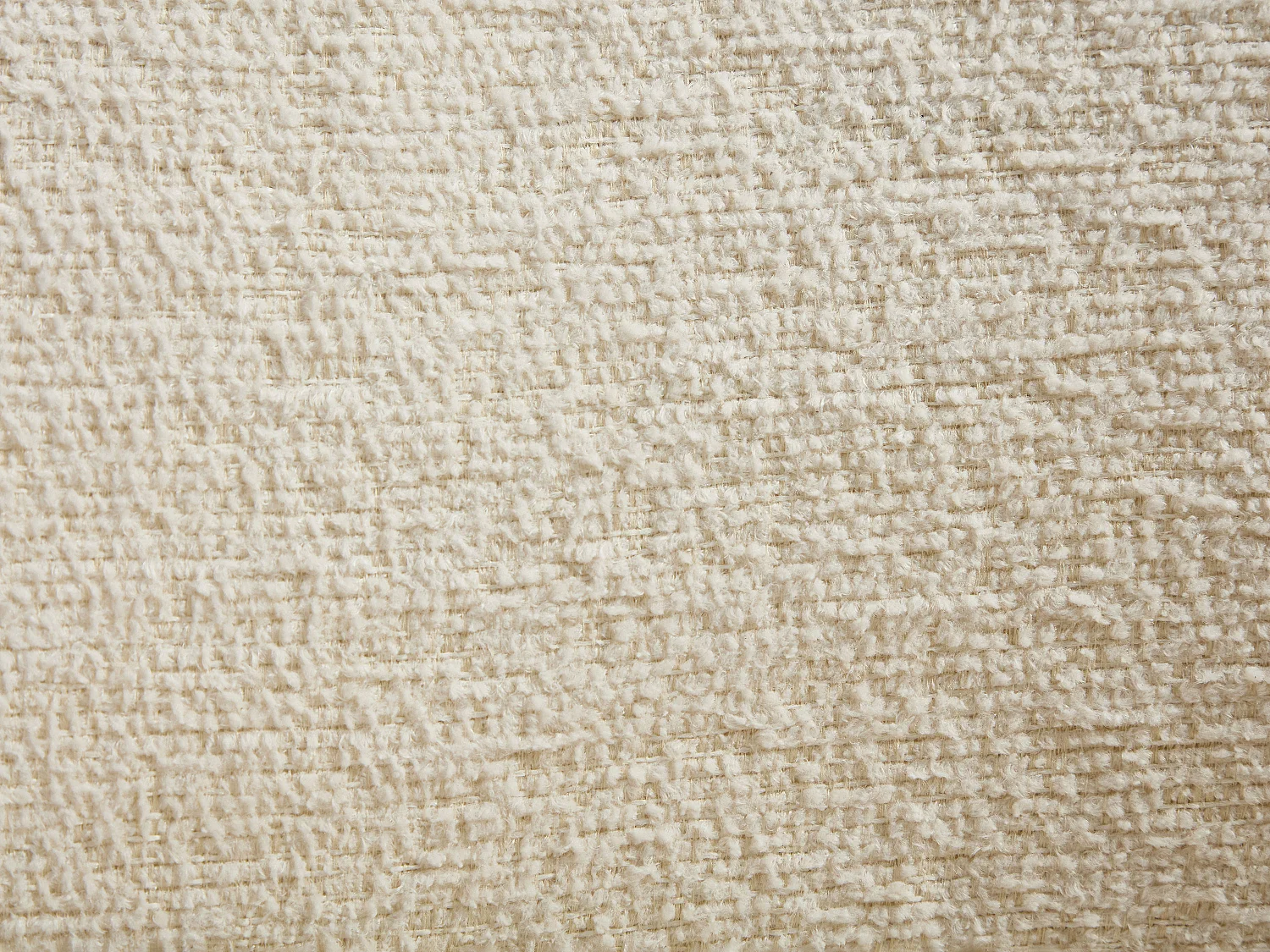 Fotel obrotowy z beżowej aksamitnej tkaniny  FEDOTE