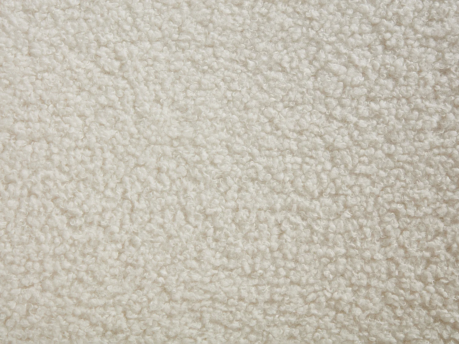 Draaiende fauteuil in bouclé stof - NETALIO