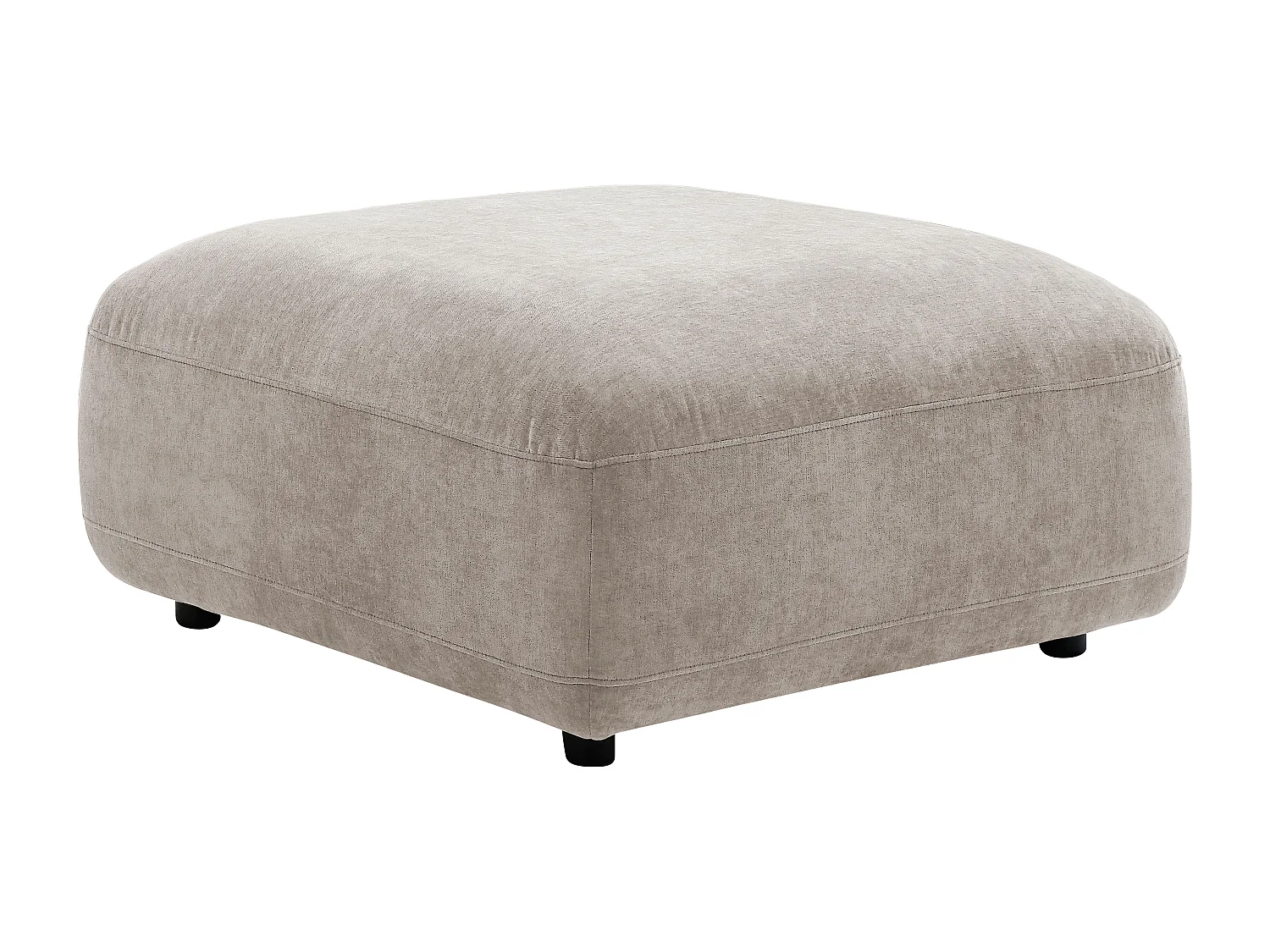 Beige stoffpuff TINDRALO