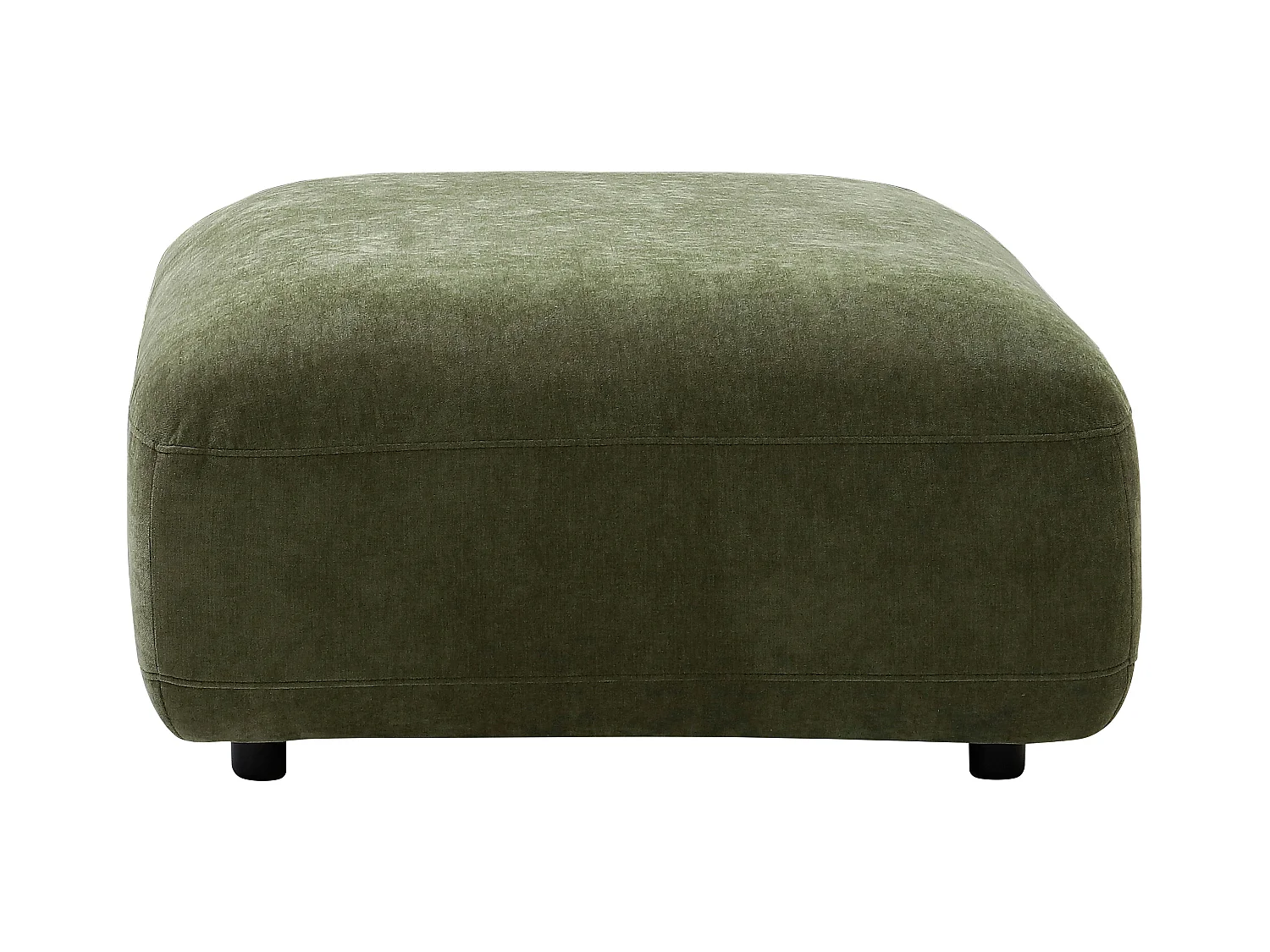 Pouf en tissu vert TINDRALO